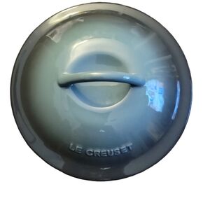 *Lid Only* Le Creuset 9" Round (teal ombre) Ocean Dutch oven